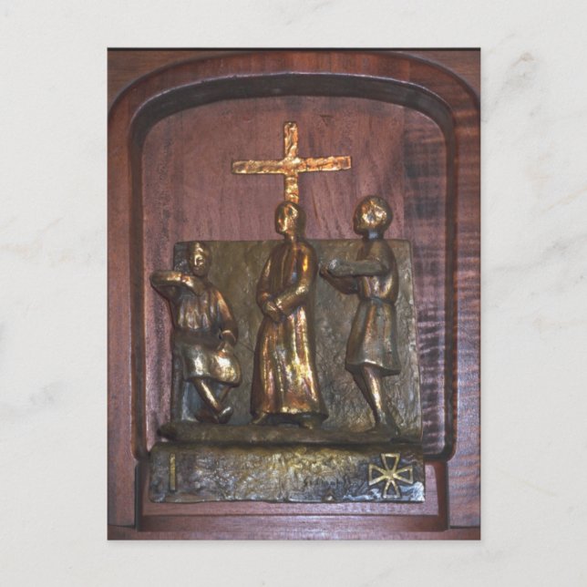 Cartão Postal Estação de 1rua da Cruz (Frente)