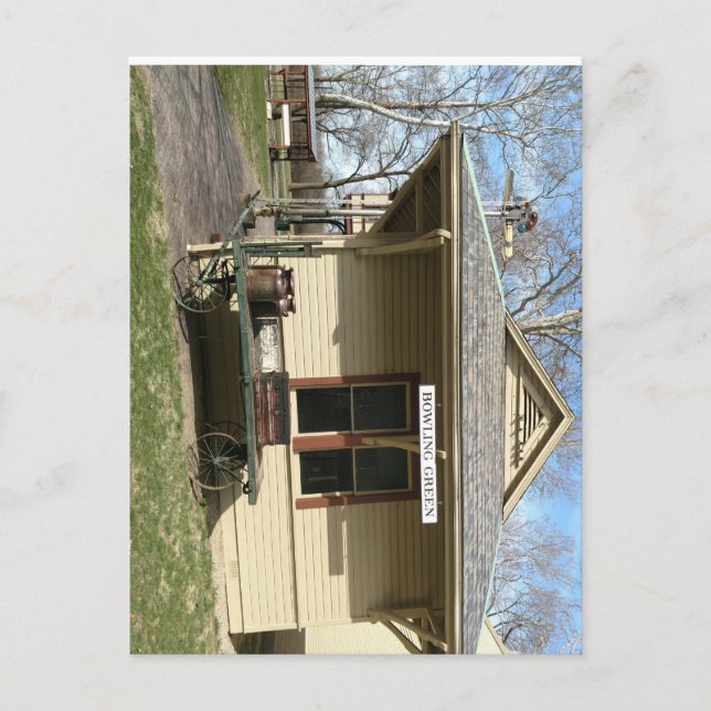 Cartão Postal Estação de Comboio Antiga (Frente)