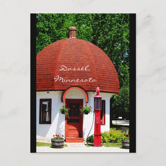 Cartão Postal Estação de Gás Antiga (Frente)