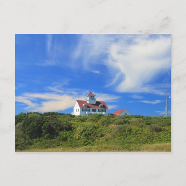 Cartão Postal Estação de Guarda Costeira Cabo Cod - Mar Nacional (Frente)