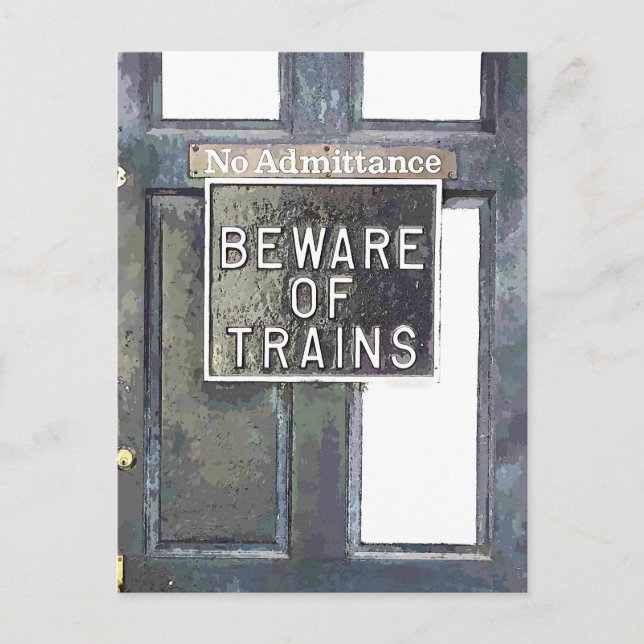 CARTÃO POSTAL ESTAÇÃO DO COMBOIO (Frente)