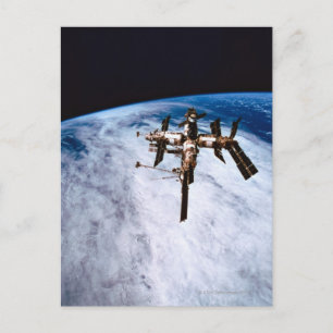Cartão Postal Estação Espacial em órbita 11