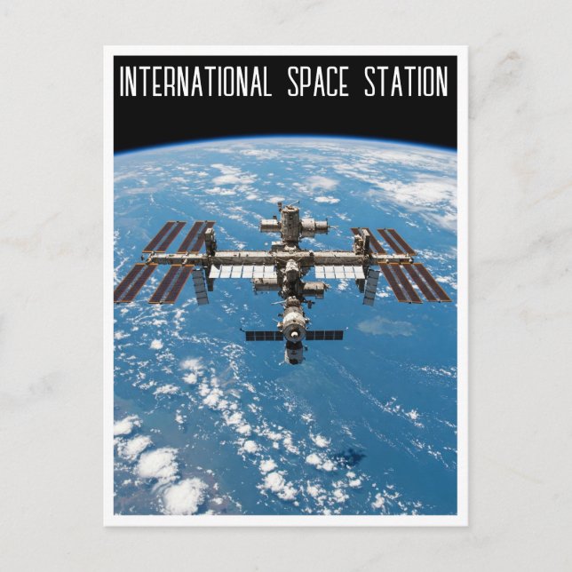 Cartão Postal Estação Espacial Internacional (Frente)
