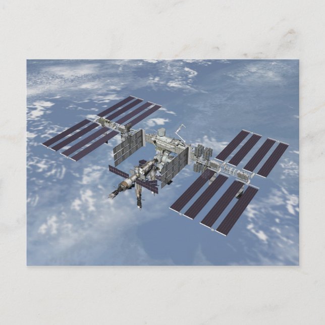 Cartão postal / Estação Espacial Internacional (Frente)