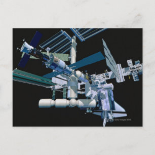 Cartão Postal Estação Espacial Internacional 3