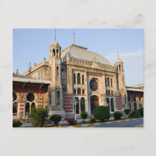 Cartão Postal Estação Expressa Orient em Istambul