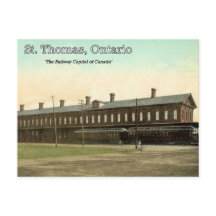 Estação Ferroviária de St. Thomas, Ontário - MC c.