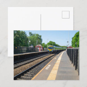 Cartão Postal Estação Ferroviária Deighton, Huddersfield