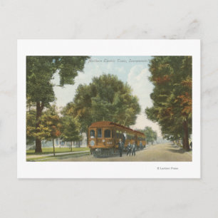 Cartão Postal Estação Ferroviária Elétrica de norte 2