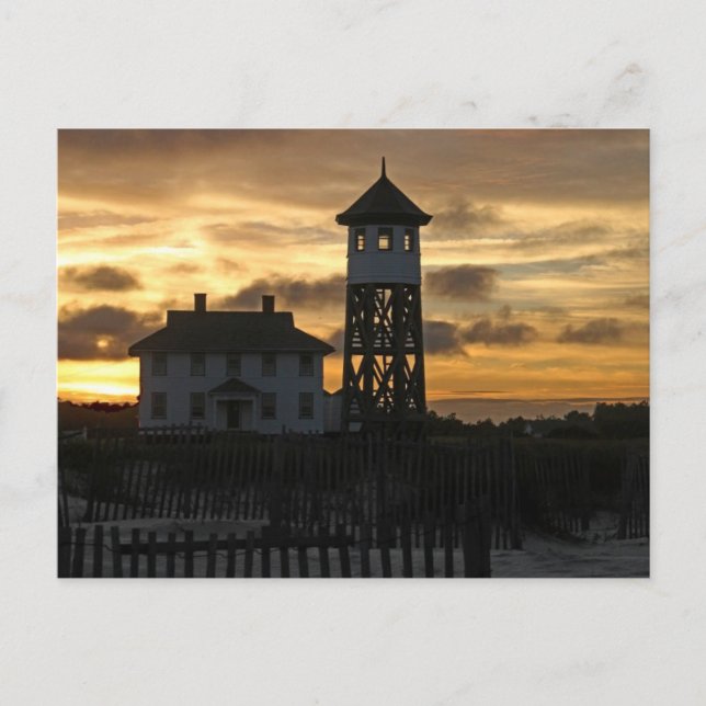 Cartão Postal Estação Histórica de Salvamento da Vida #166 (Frente)