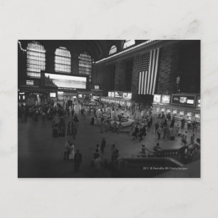 Cartão Postal Estação Nova Iorque Grand Central dos EUA
