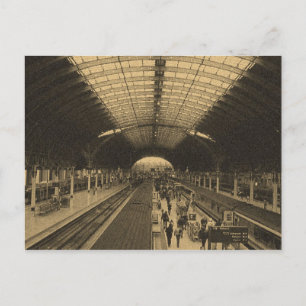Cartão Postal Estação Paddington