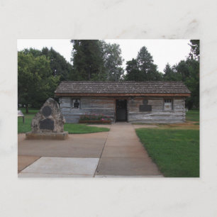 Cartão Postal Estação Pony Express, Gotemburgo, Nebraska