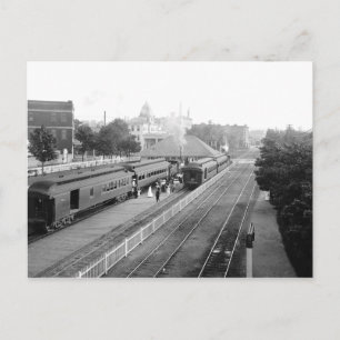 Cartão Postal Estação Suburbana de Petosky, 1906