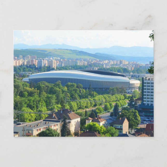 Cartão Postal Estádio Cluj Arena em Cluj (Frente)