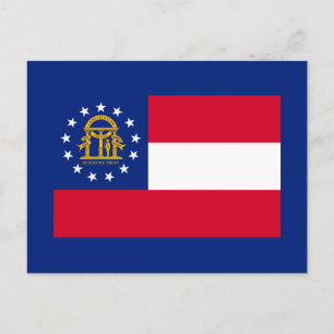 Cartão Postal Estado da Geórgia - Design