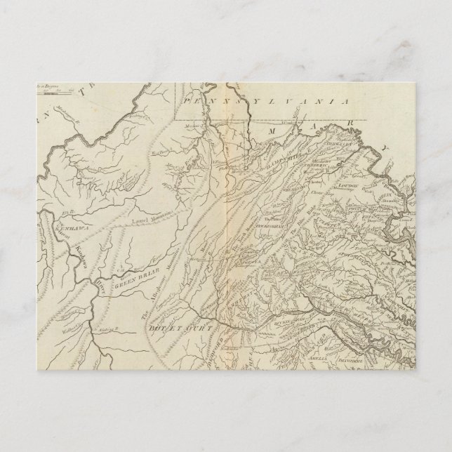 Cartão Postal Estado da Virgínia (Frente)