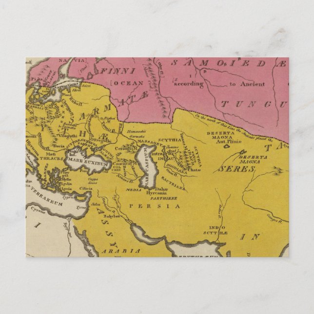 Cartão Postal Estado das Nações na era cristã (Frente)