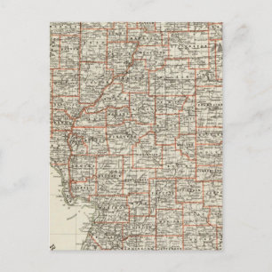 Cartão Postal Estado de Illinois