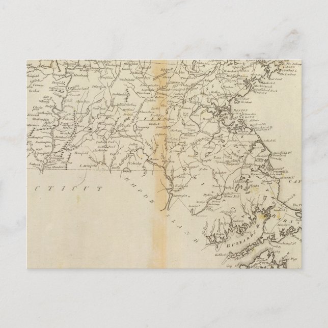 Cartão Postal Estado de Massachusetts 2 (Frente)