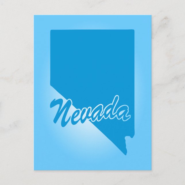 Cartão Postal Estado de Nevada (Frente)