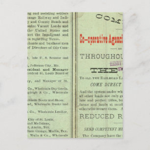 Cartão Postal Estado do Texas