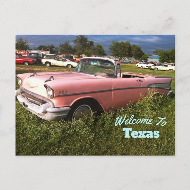 Cartão Postal Estado do Texas (Frente)