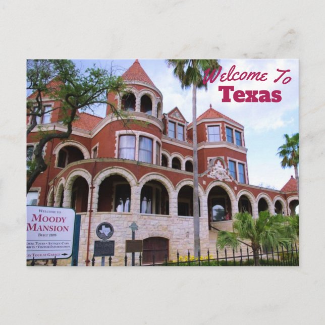 Cartão Postal Estado do Texas (Frente)