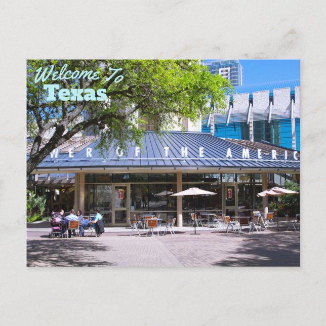 Cartão Postal Estado do Texas (Frente)
