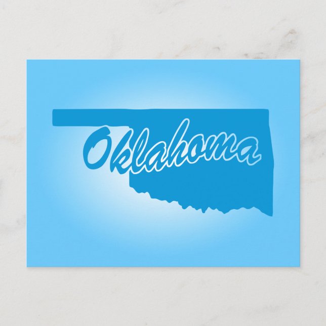 Cartão Postal Estado Oklahoma (Frente)
