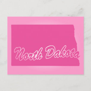 Cartão Postal Estado Rosa do Norte Dacota