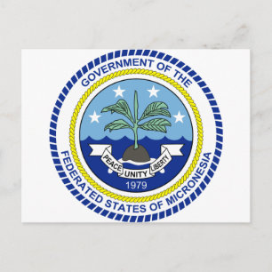 Cartão Postal Estados Federados da Micronésia FM