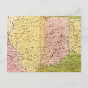 Cartão Postal Estados ocidentais