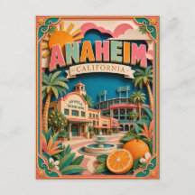 Estados PopCut Anaheim Califórnia Arte de Papel