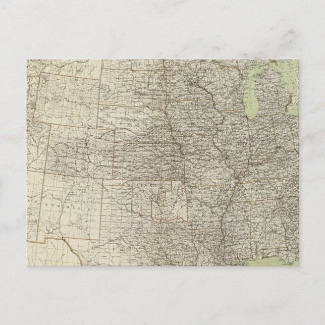 Cartão Postal Estados Unidos 17 (Frente)