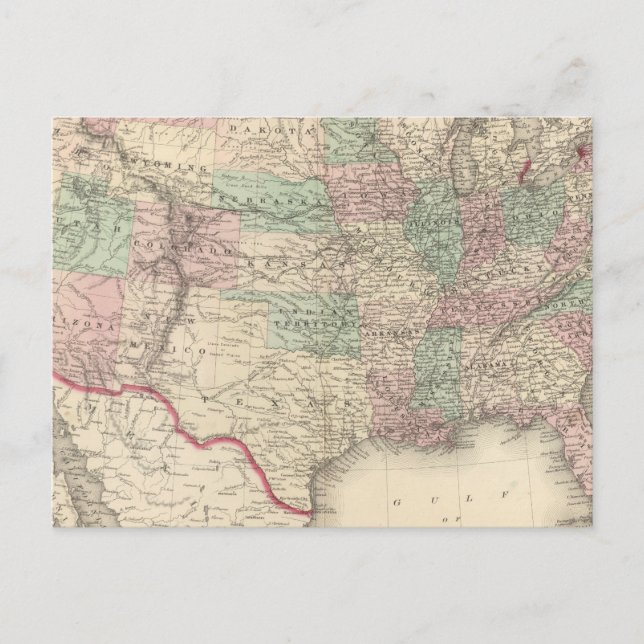 Cartão Postal Estados Unidos 4 (Frente)