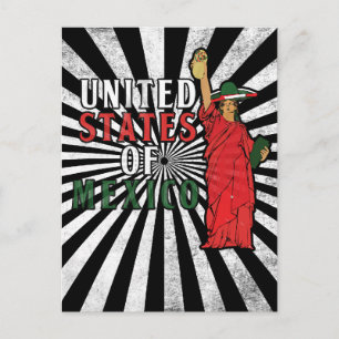 Cartão Postal Estados Unidos do México