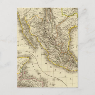 Cartão Postal Estados Unidos Mexicanos, América Central