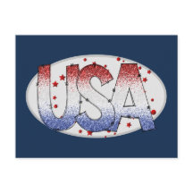 Estados Unidos Shimmer e Stars Word Art