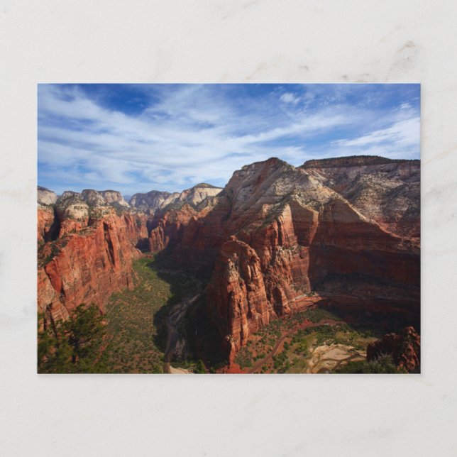 Cartão Postal Estados Unidos, Utah, Zion National Park (Frente)