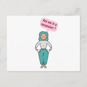 Cartão Postal Estamos em recessão?