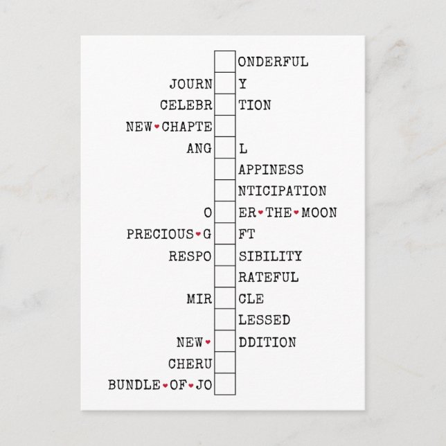 Cartão Postal Estamos Tendo Um Anúncio De Gravidez Divertido (Frente)
