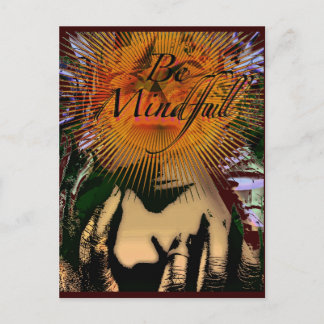 Cartão Postal estar atento