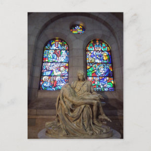 Cartão Postal estátua catedral
