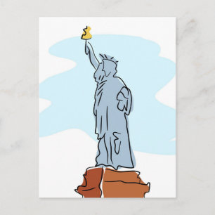 Cartão Postal Estátua da Liberdade