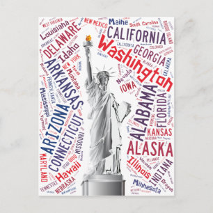 Cartão Postal Estátua da Liberdade