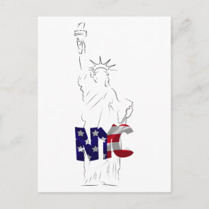 Cartão Postal Estátua da Liberdade