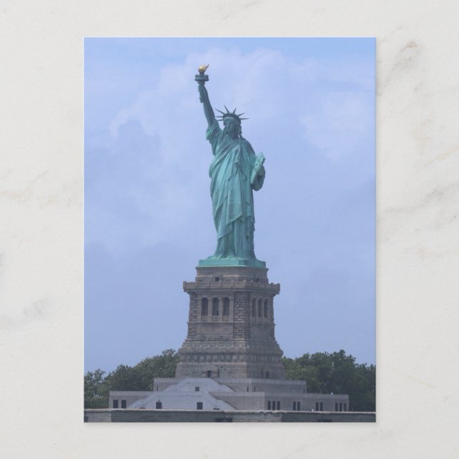 Cartão Postal Estátua Da Liberdade (Frente)