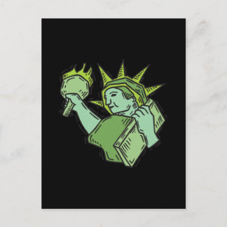Cartão Postal Estátua Da Liberdade