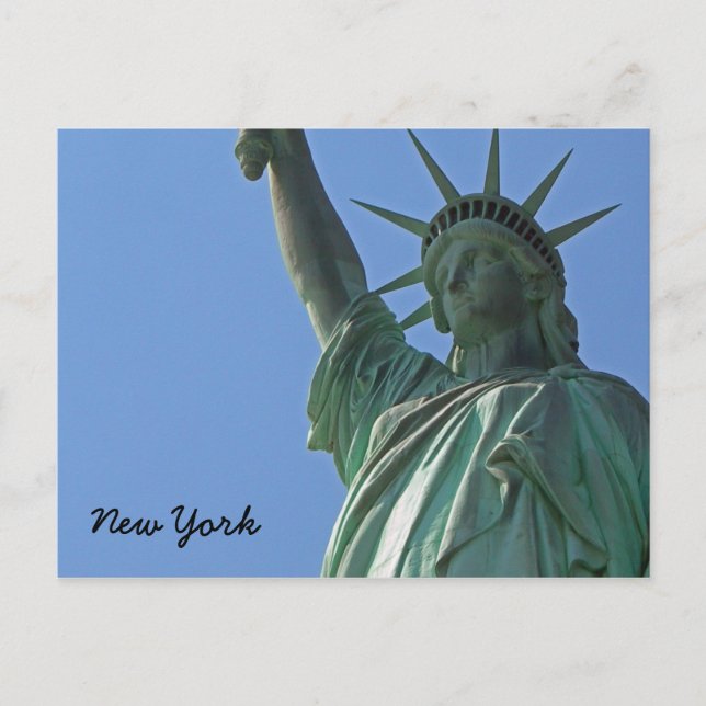 Cartão Postal Estátua da Liberdade 004 (Frente)